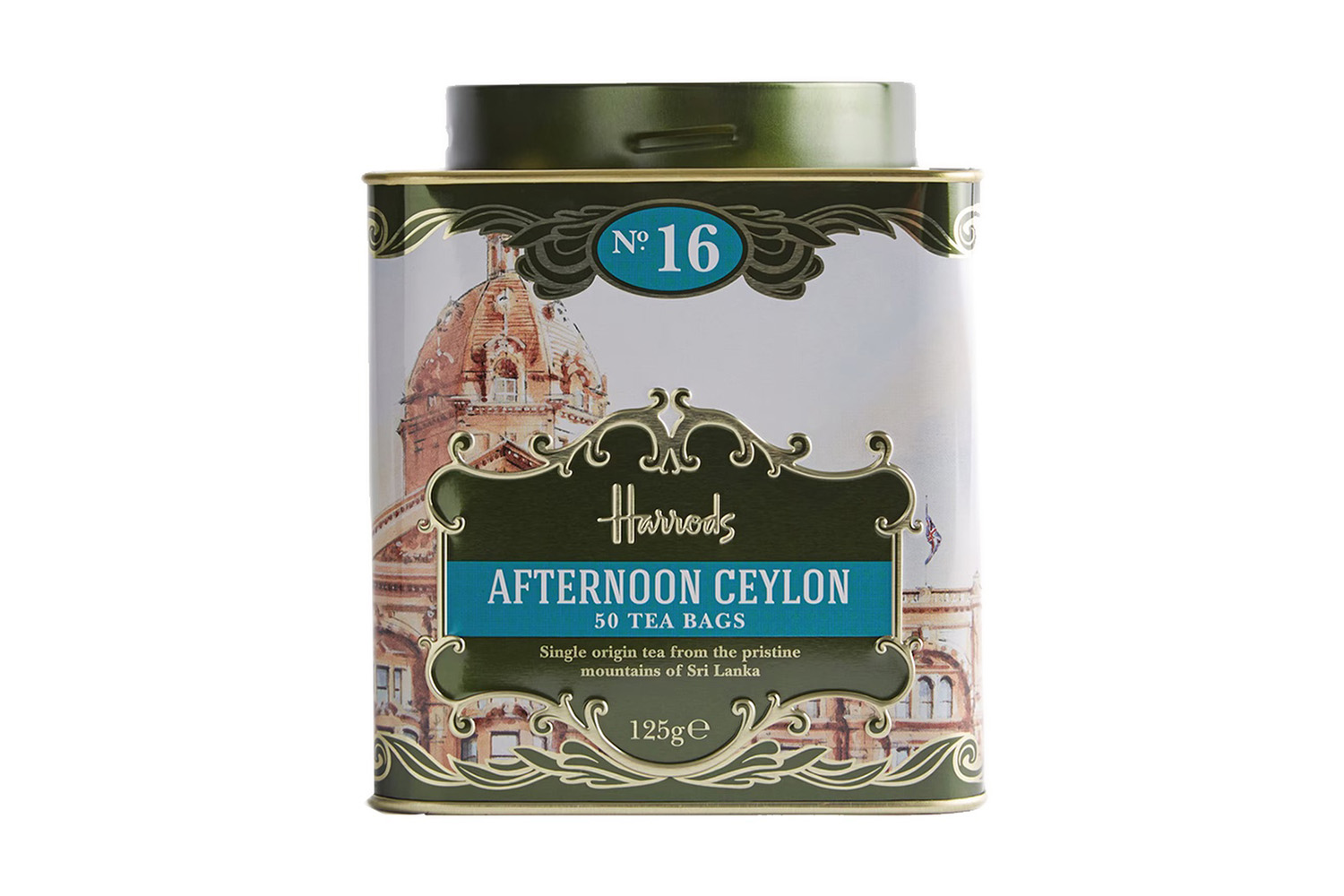 Buy Harrods No. 16 Afternoon Ceylon 50 Tea Bags Online
