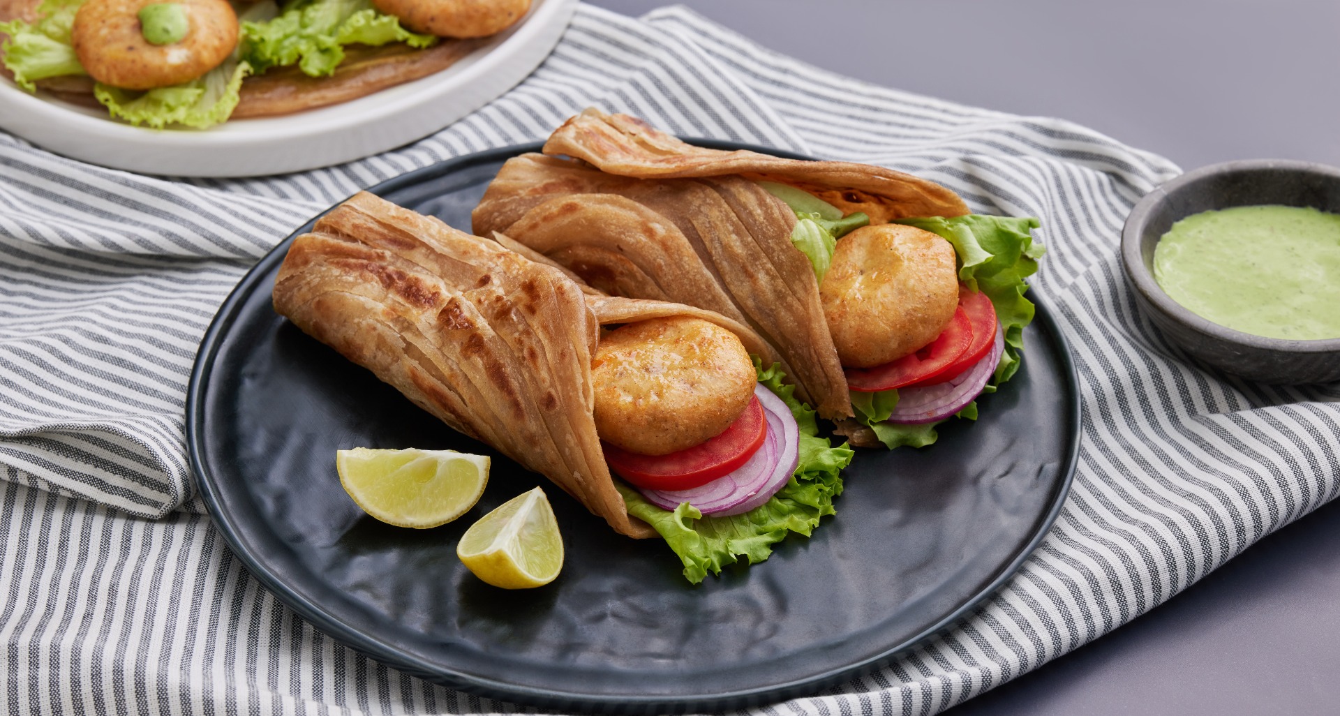 Dahi Kebab Frankie