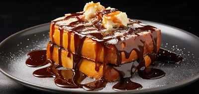 Nutella Stuffed French Toast